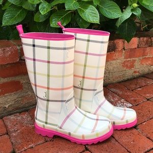 Coach Raspberry Rain Boots